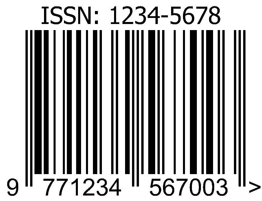 ISSN no issue number with caption 9771234567003